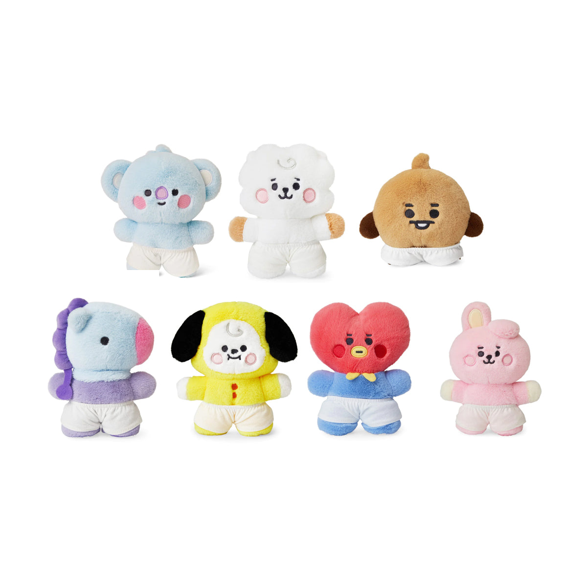 BT21 sold Plush Set