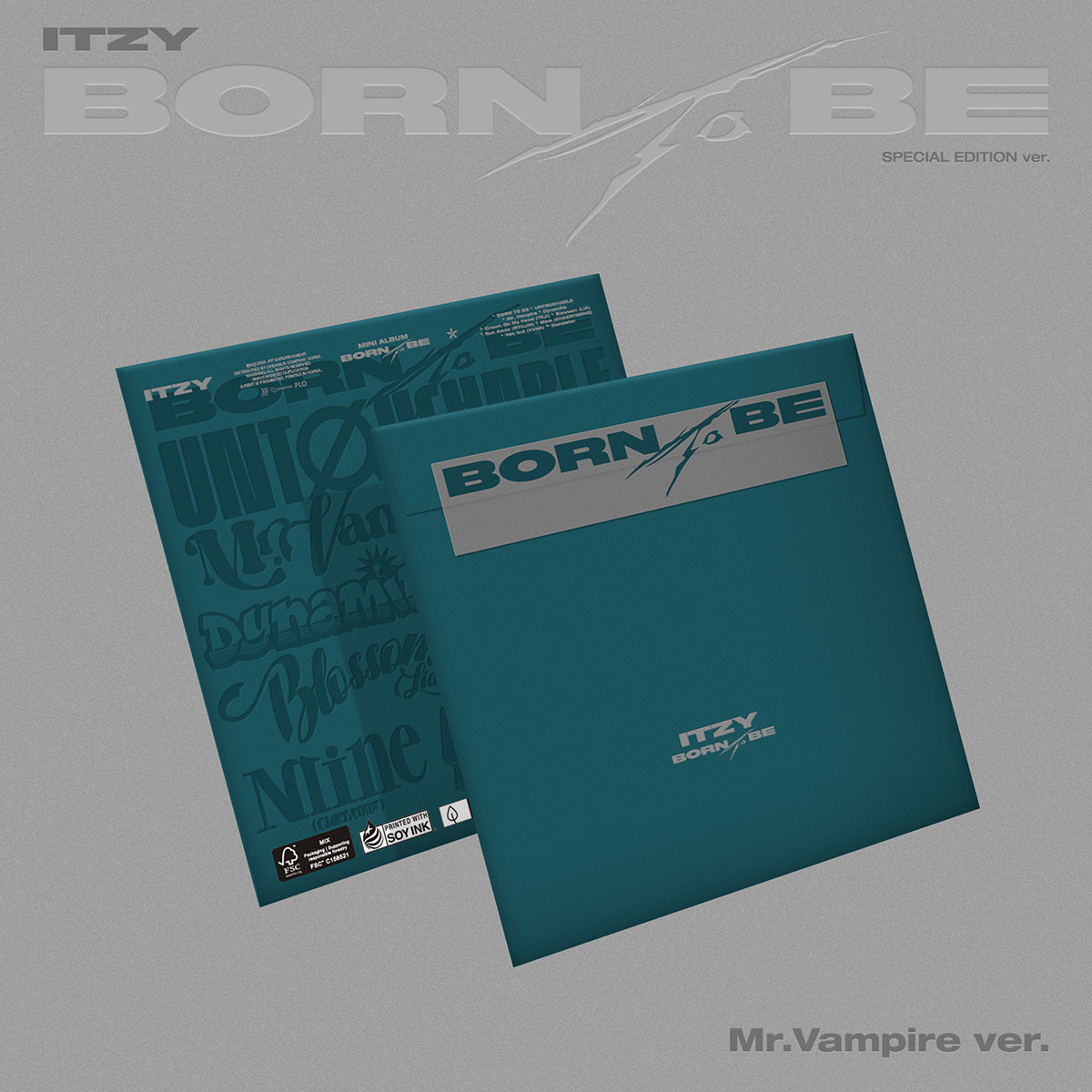 ITZY - BORN TO BE (Mr. Vampire Ver.) (SPECIAL EDITION)