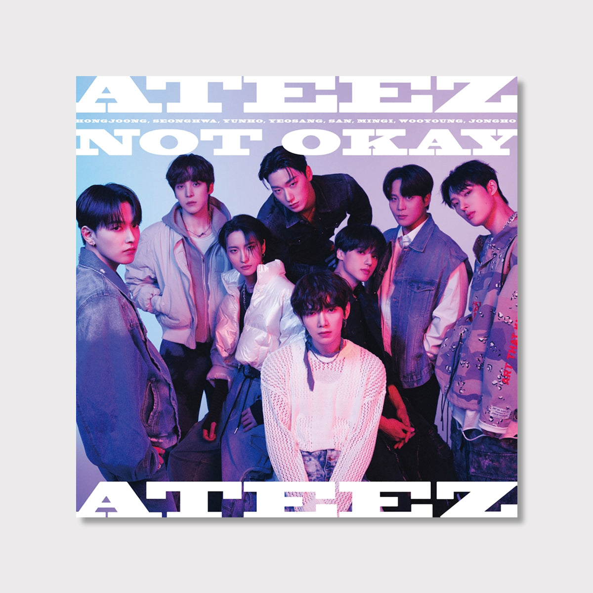 ATEEZ - JAPAN 3RD SINGLE - NOT OKAY