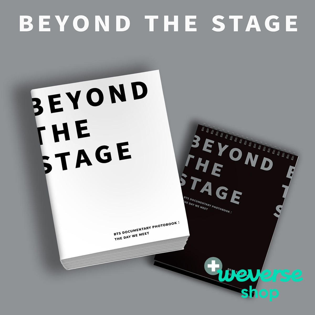 BTS - 'BEYOND THE STAGE' BTS DOCUMENTARY PHOTOBOOK : THE DAY WE MEET + Weverse Shop P.O.B