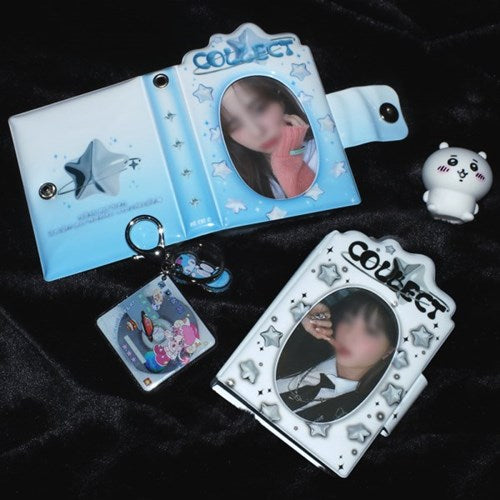 kpop photocard holder with Random Double side photocard –
