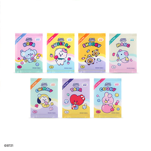 BT21 - Baby Jelly Candy Pouch (L Size)
