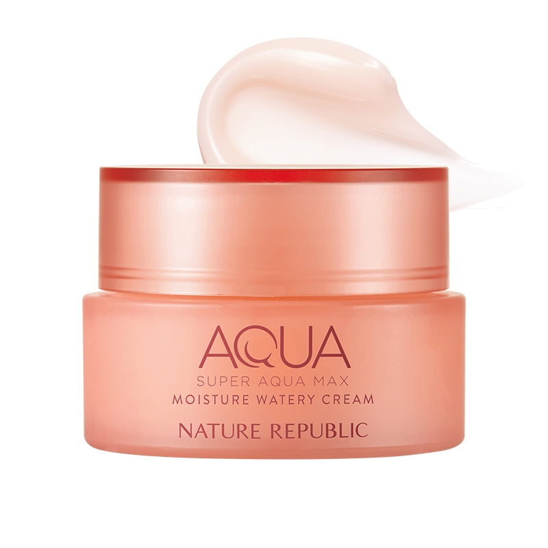 [Nature Republic] Super Aqua Max Moisture Watery Cream [Dry Skin] 80ml
