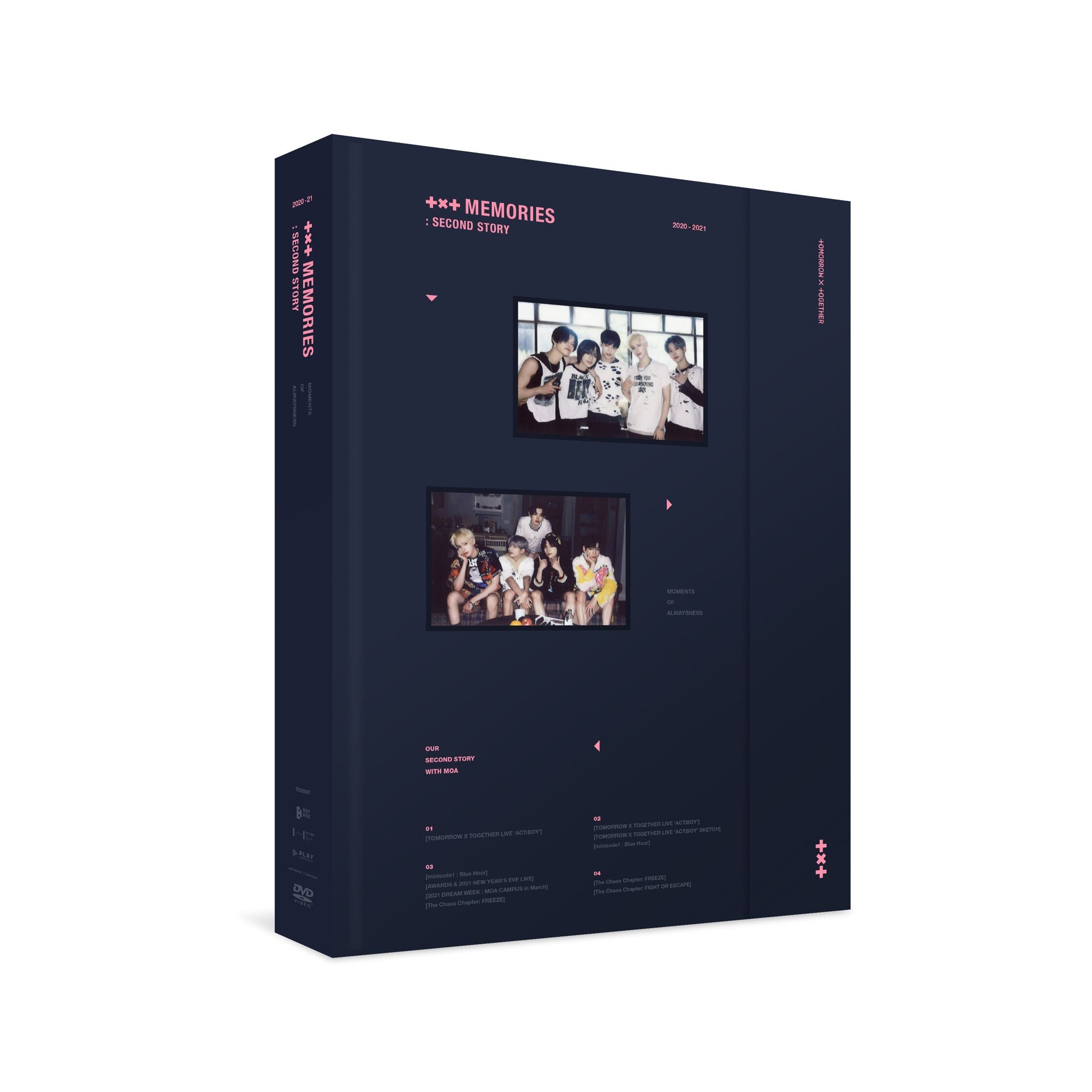 TXT - MEMORIES : SECOND STORY DVD (2nd Press)