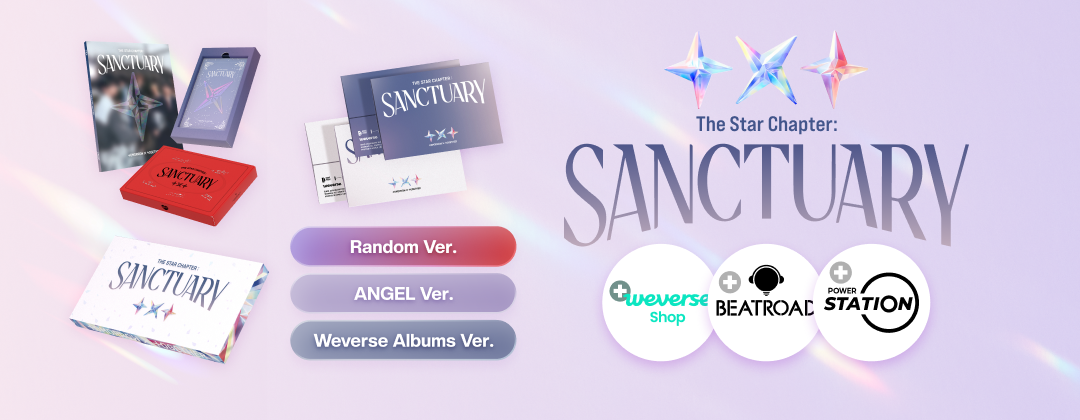 Comeback ✨ TXT - The Star Chapter: SANCTUARY + Lucky Draw Benefits