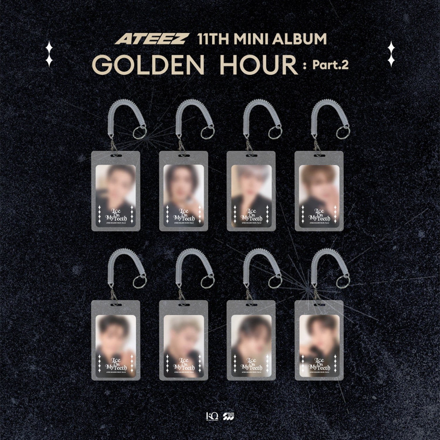 ATEEZ - POP-UP [GOLDEN HOUR : Part.2] OFFICIAL MD [PHOTO CARD HOLDER SET] [PRE-ORDER]