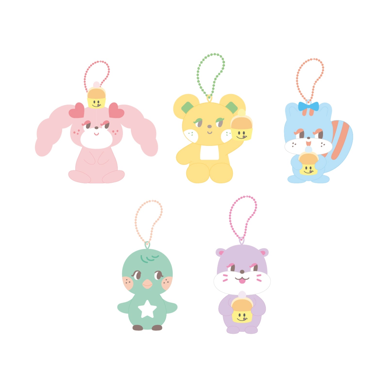 Red Velvet - Red Velvet X Knotted [Sweet Dreams] POP-UP STORE MD [Mini Plush Keyring] [PRE-ORDER]