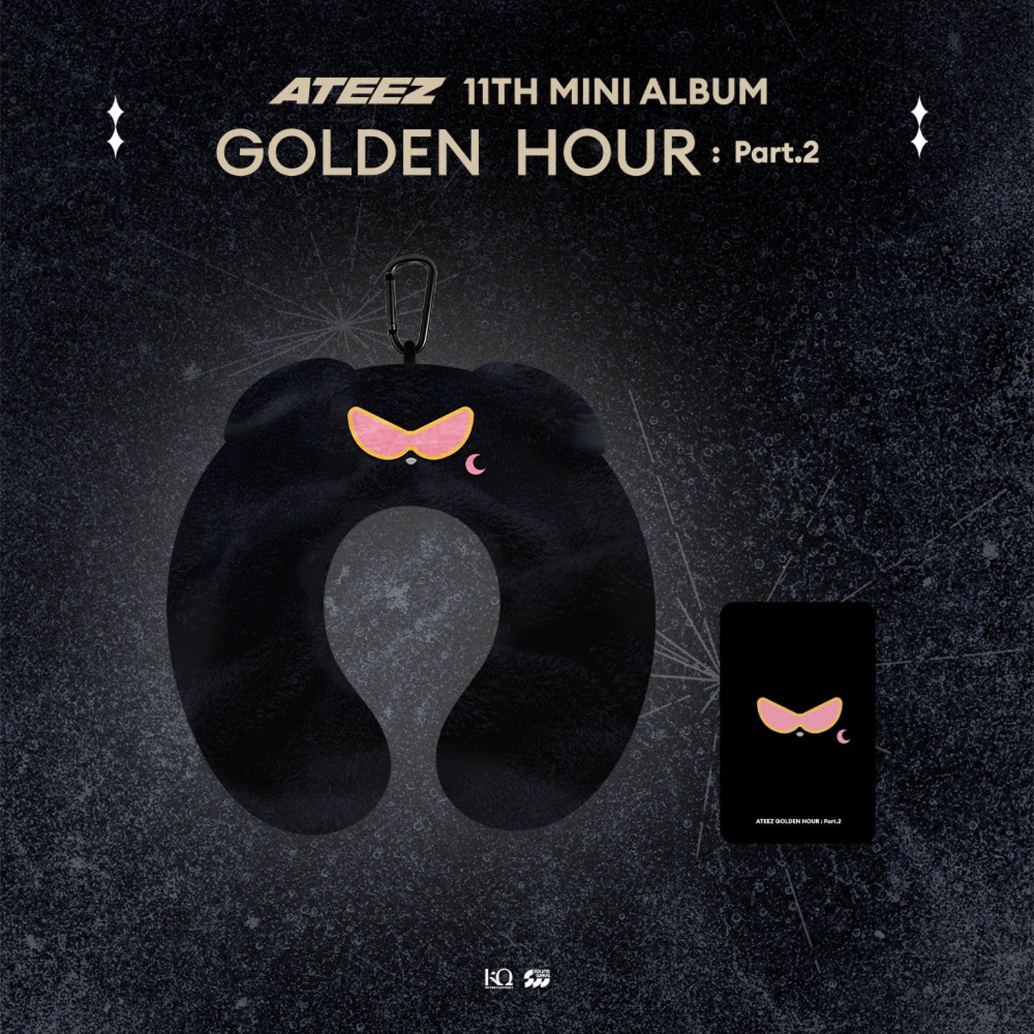 ATEEZ - POP-UP [GOLDEN HOUR : Part.2] OFFICIAL MD [Mito NECK PILLOW] [PRE-ORDER]