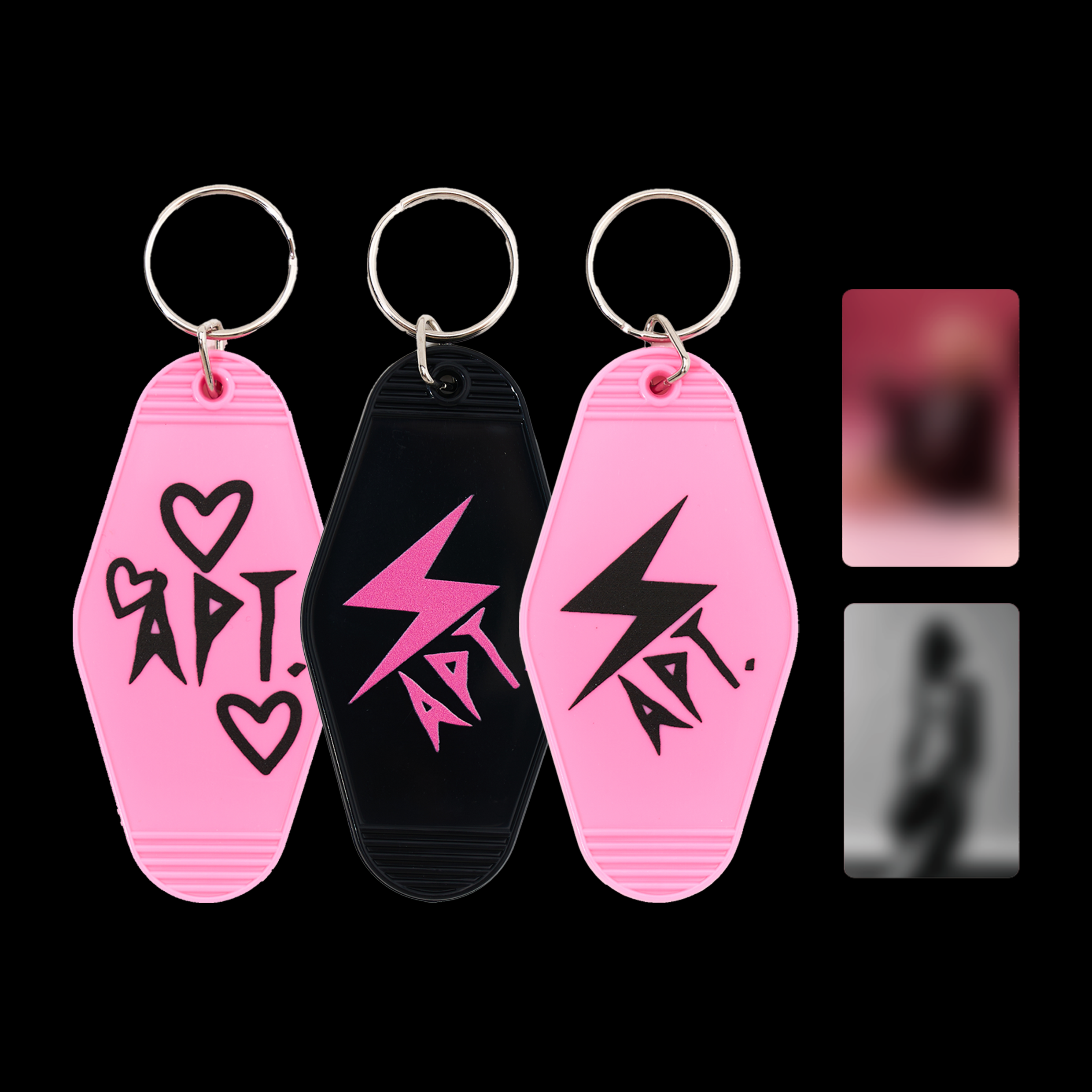 ROSÉ (BLACKPINK) - 'rosie' OFFICIAL MD [APT KEYCHAIN] [PRE-ORDER]