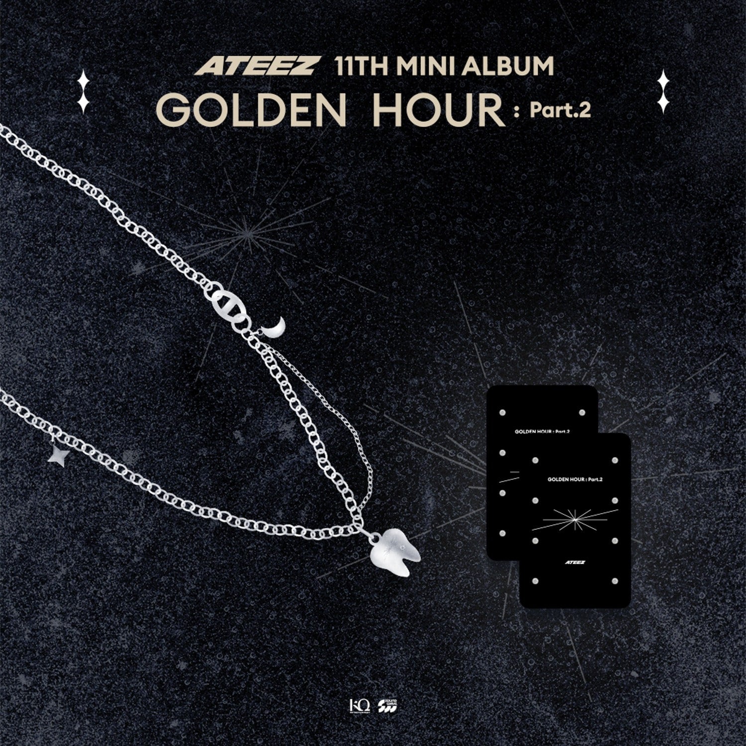 ATEEZ - POP-UP [GOLDEN HOUR : Part.2] OFFICIAL MD [NECKLACE] [PRE-ORDER]