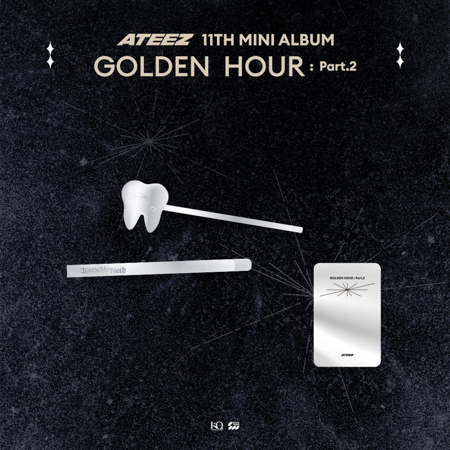 ATEEZ - POP-UP [GOLDEN HOUR : Part.2] OFFICIAL MD [HAIRPIN SET] [PRE-ORDER]