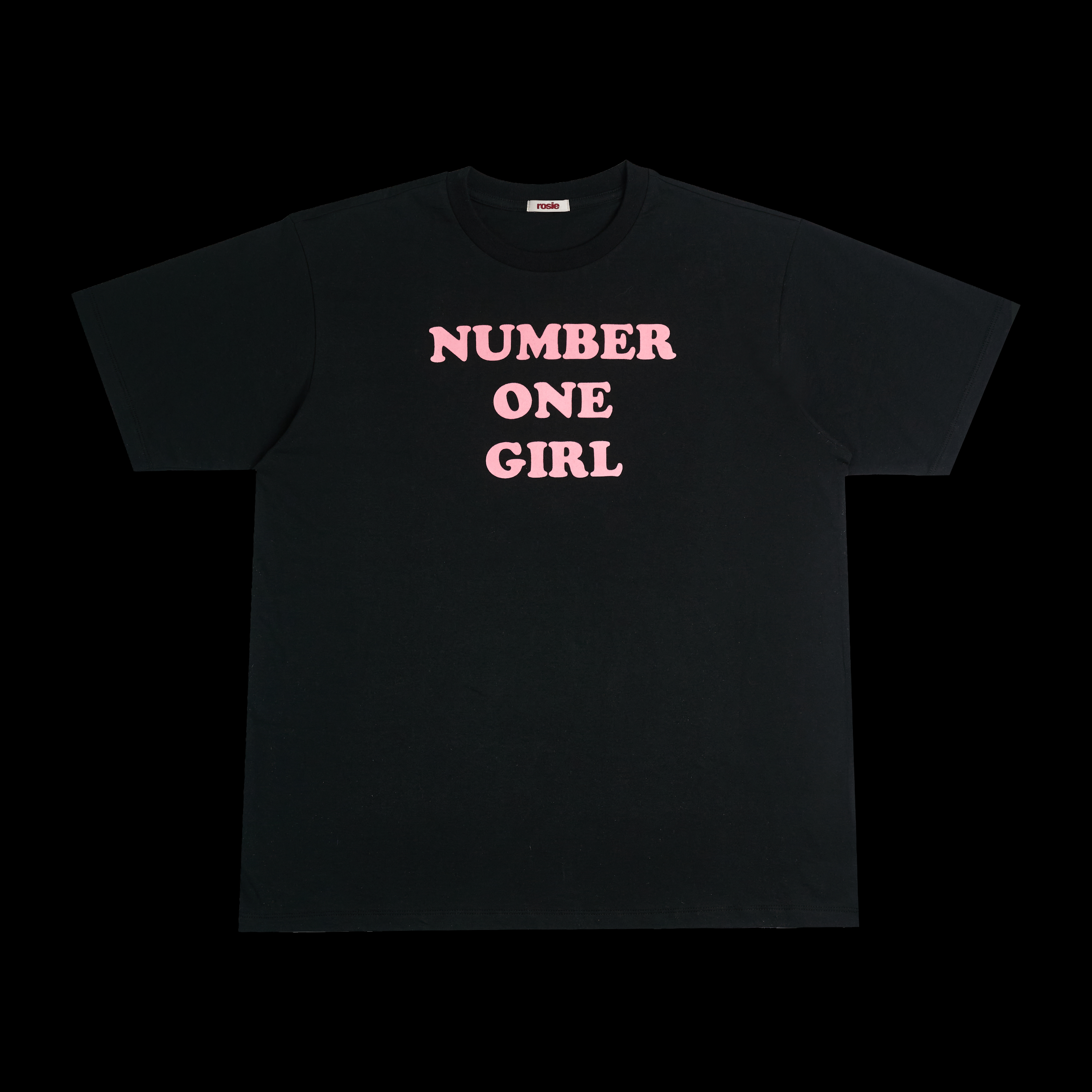 ROSÉ (BLACKPINK) - 'rosie' OFFICIAL MD [NUMBER ONE GIRL BLACK T-SHIRT] [PRE-ORDER]