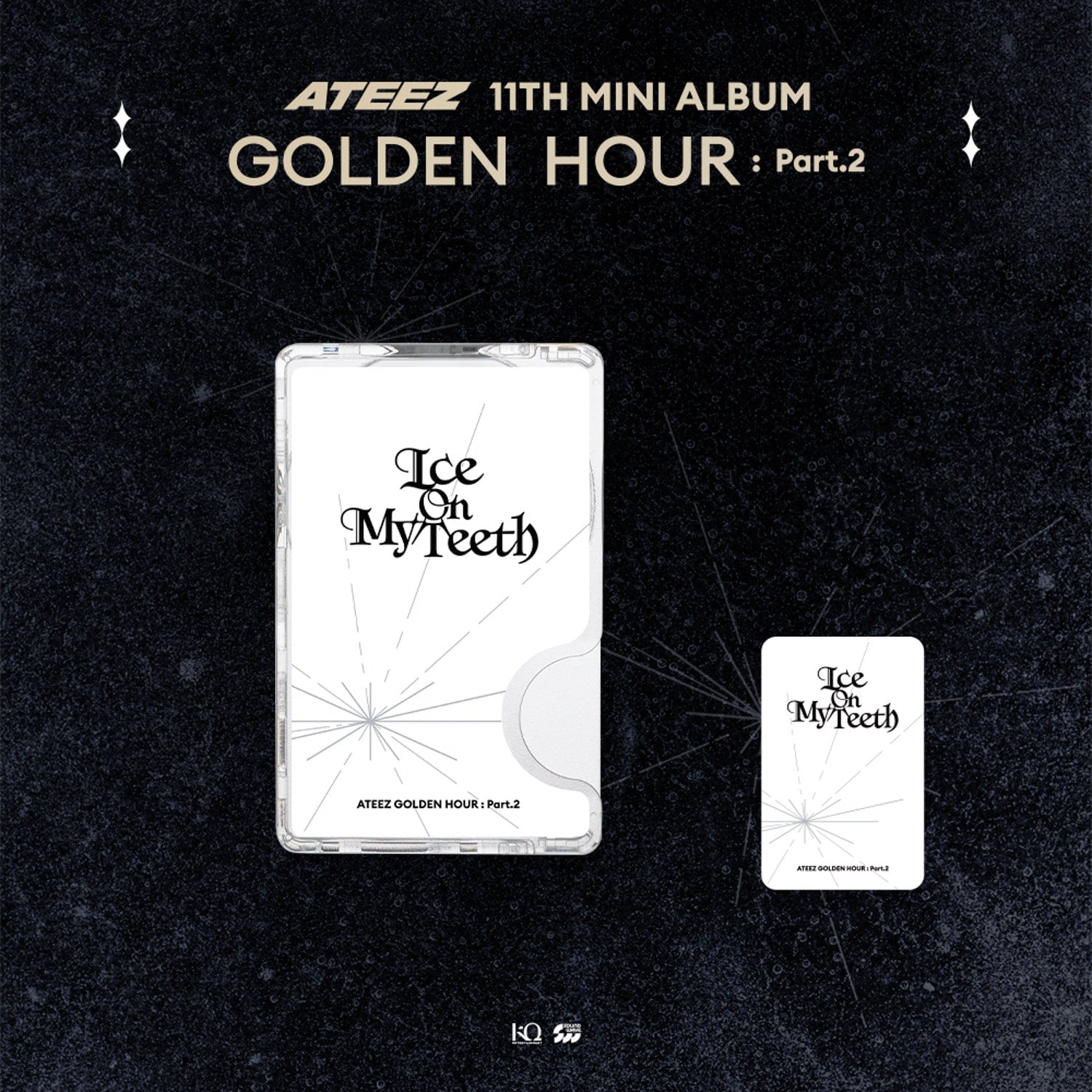 ATEEZ - POP-UP [GOLDEN HOUR : Part.2] OFFICIAL MD [CARD HOLDER_MagSafe] [PRE-ORDER]