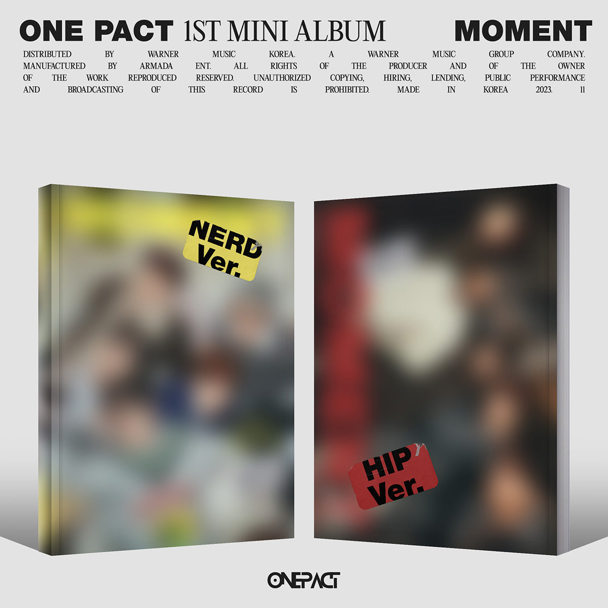 ONE PACT - Moment (Random Ver.) [PRE-ORDER]