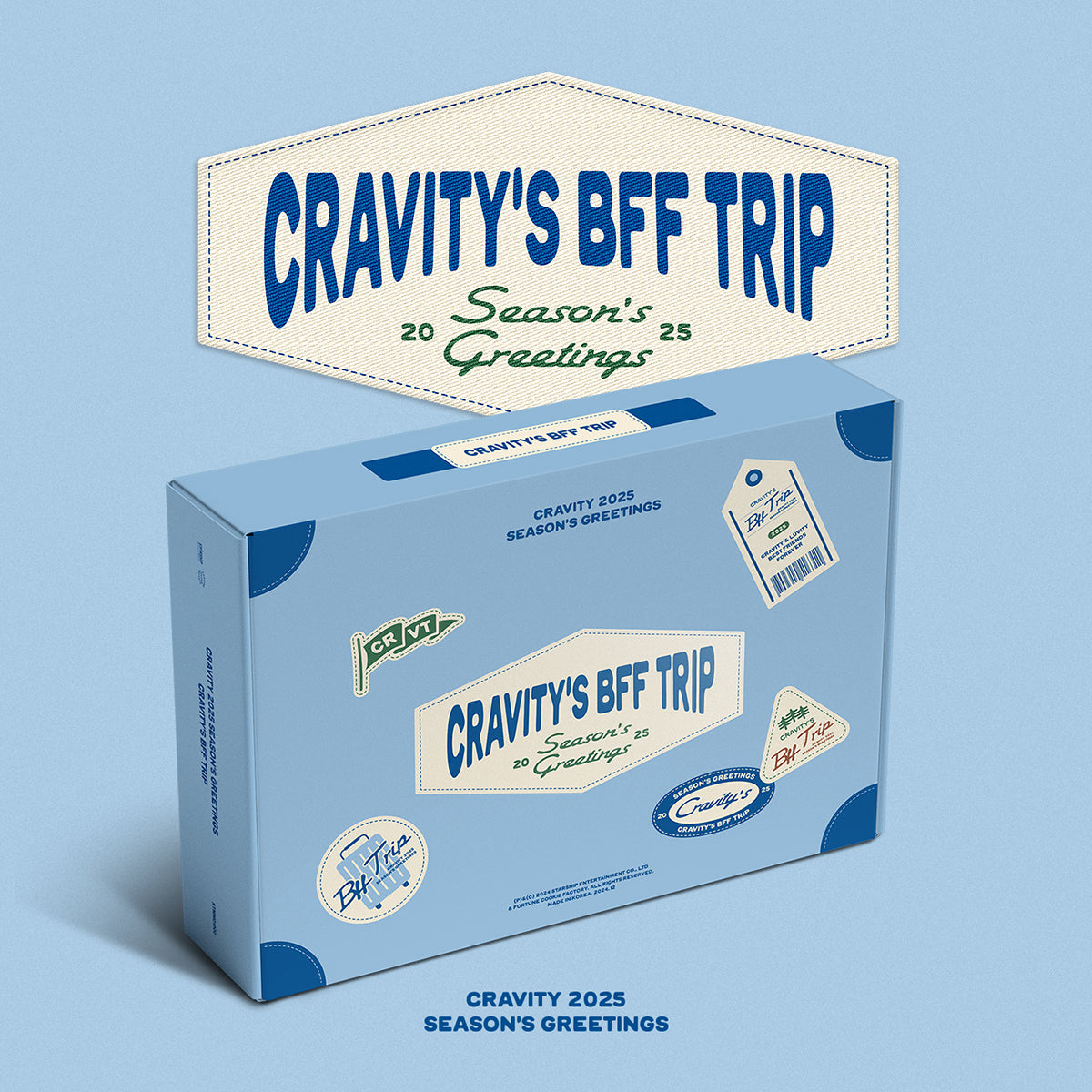 CRAVITY - 2025 SEASON'S GREETINGS [CRAVITY'S BFF TRIP] [PRE-ORDER]