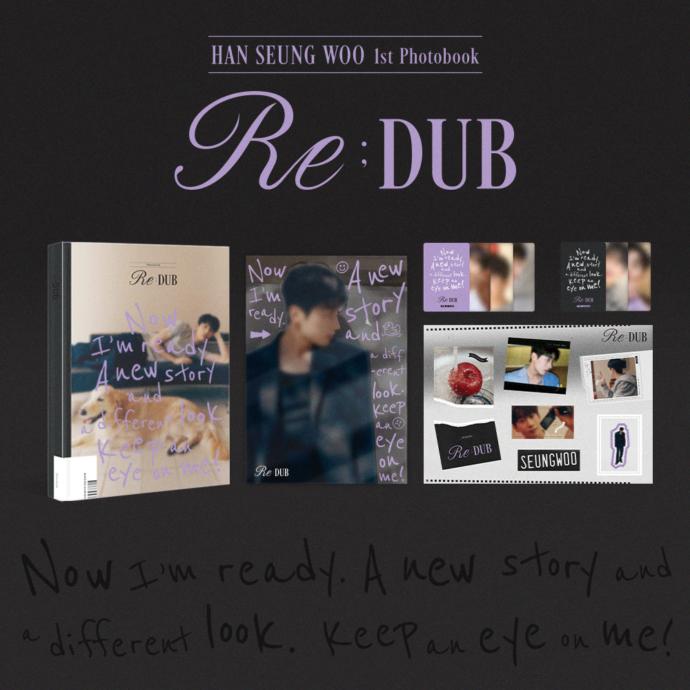 HAN SEUNG WOO - 1st Photobook [Re;DUB]