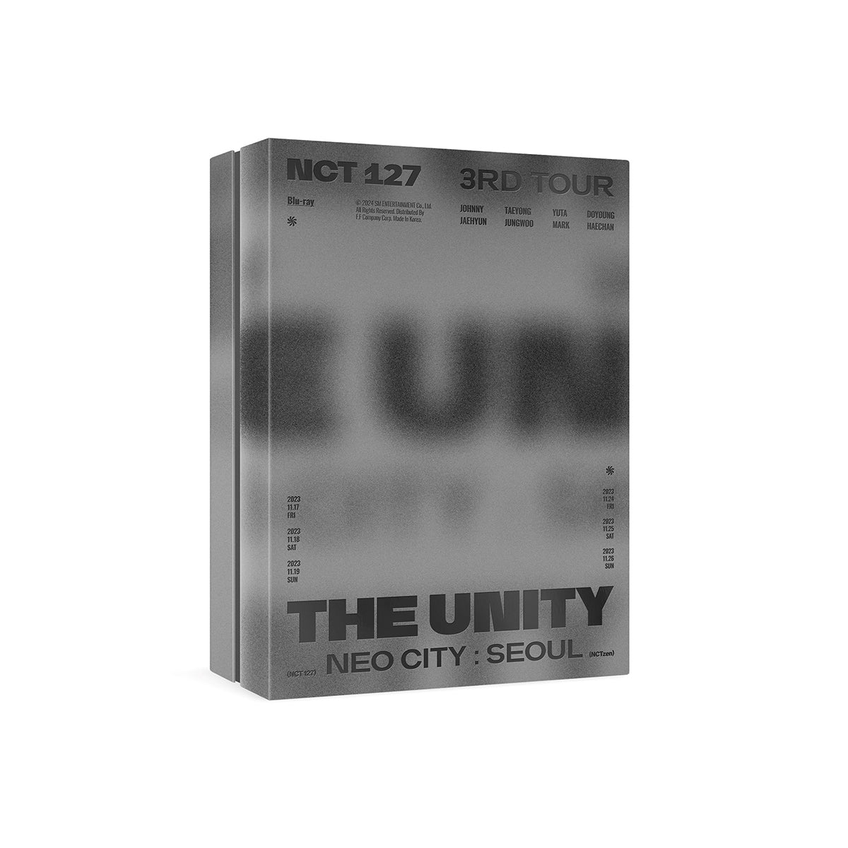 NCT 127 - 3RD TOUR 'NEO CITY : SEOUL - THE UNITY' Blu-ray [PRE-ORDER]