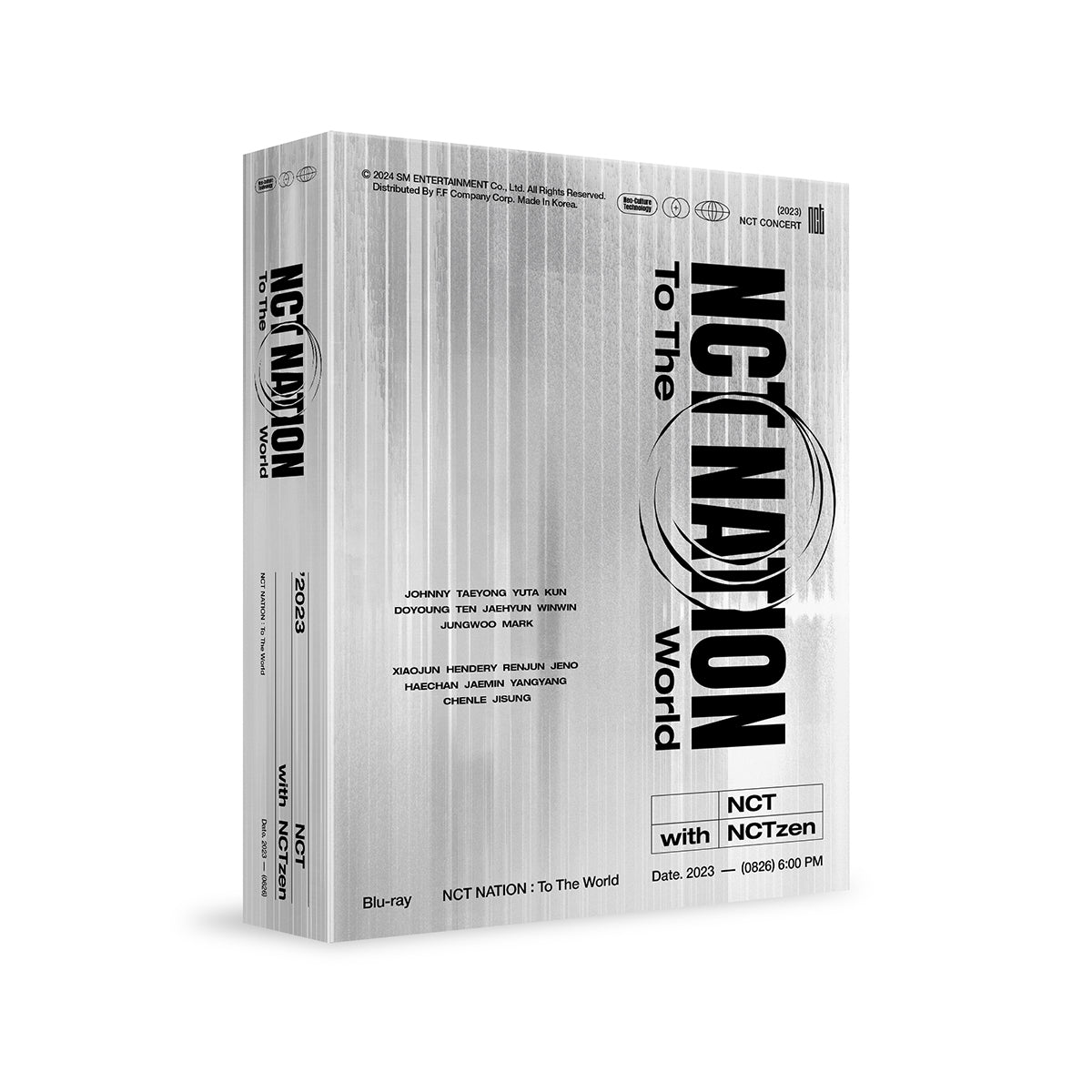 NCT - 2023 NCT CONCERT - NCT NATION : To The Wolrd in INCHEON Blu-ray [PRE-ORDER]