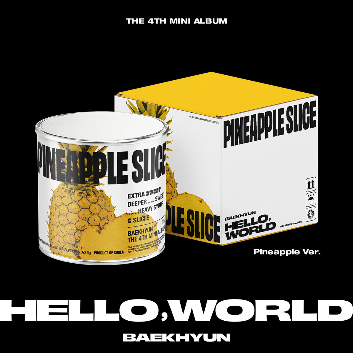 BAEKHYUN - Hello, World (Pineapple Ver.) (Limited Edition)