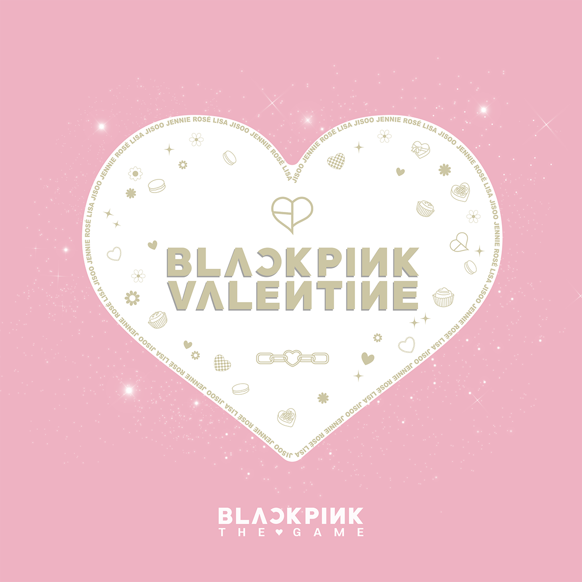 BLACKPINK - BLACKPINK : THE GAME PHOTOCARD COLLECTION [LOVELY VALENTINE EDITION]