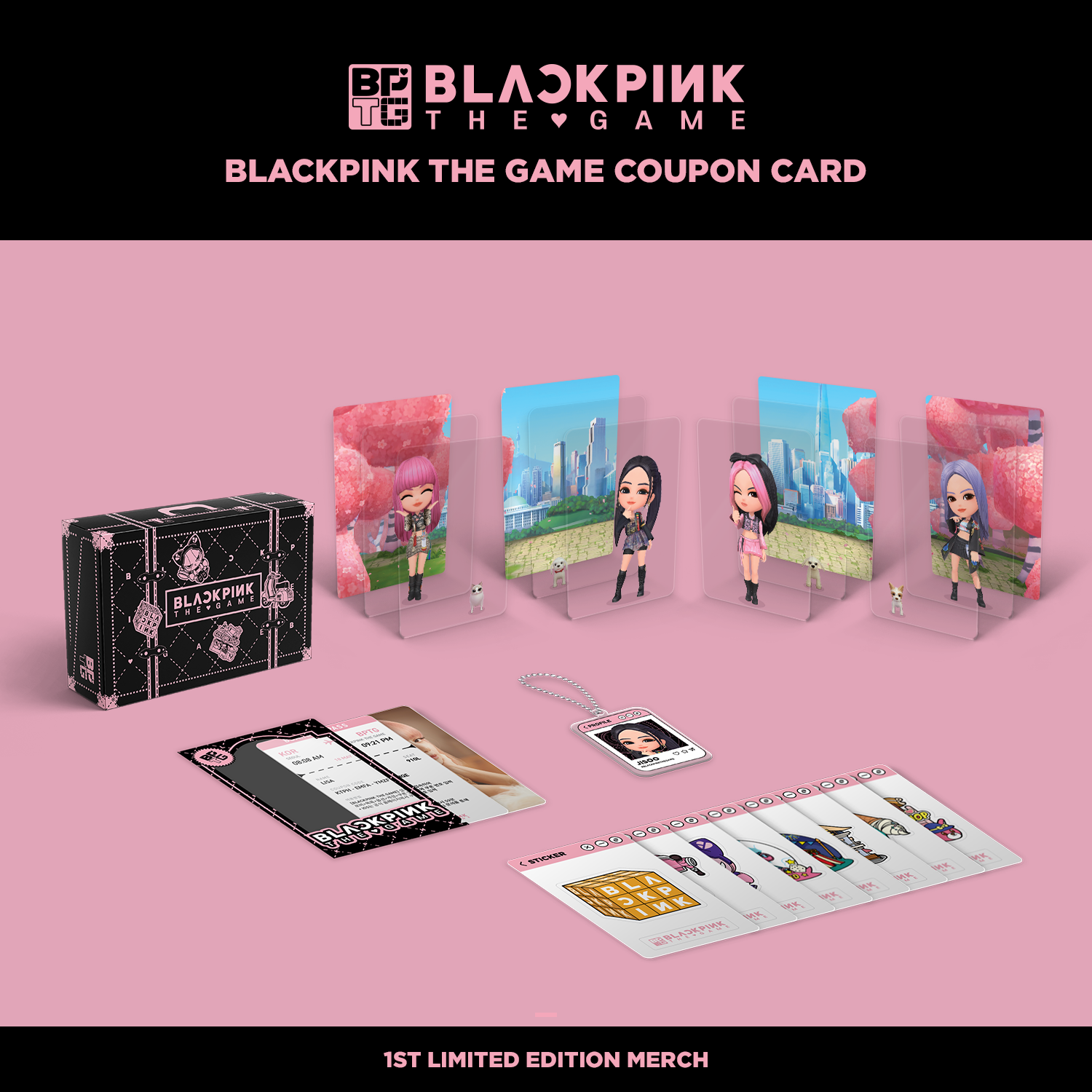 BLACKPINK - BLACKPINK THE GAME COUPON CARD