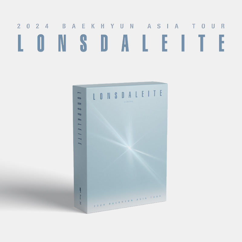 BAEKHYUN - 2024 ASIA TOUR 'Lonsdaleite' in SEOUL Blu-ray [PRE-ORDER]