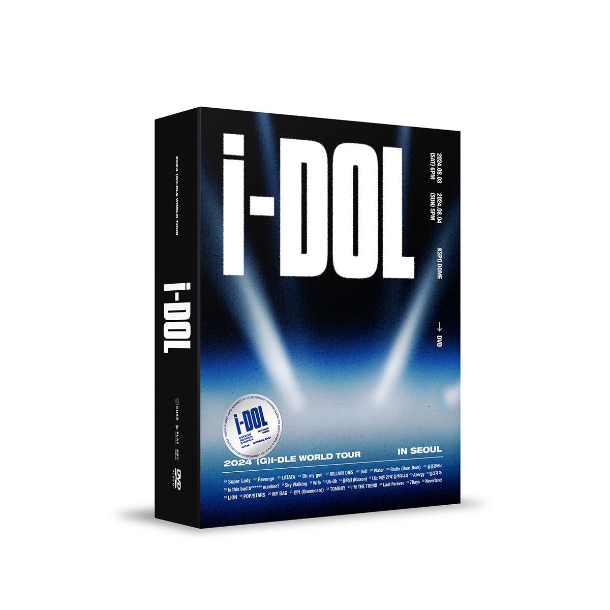 (G)I-DLE - 2024 WORLD TOUR [iDOL] IN SEOUL DVD [PRE-ORDER]