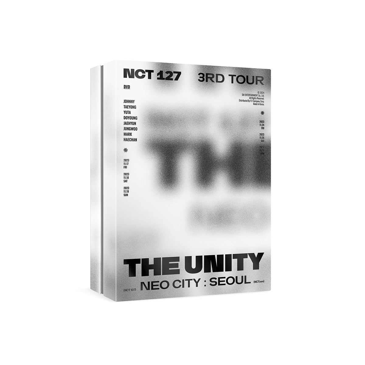 NCT 127 - 3RD TOUR 'NEO CITY : SEOUL - THE UNITY' DVD [PRE-ORDER]