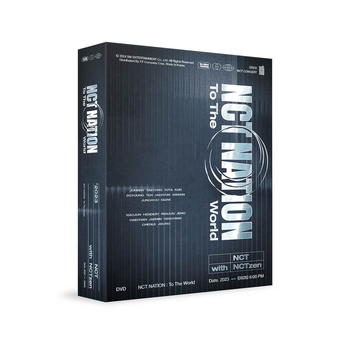 NCT - 2023 NCT CONCERT - NCT NATION : To The Wolrd in INCHEON DVD [PRE-ORDER]