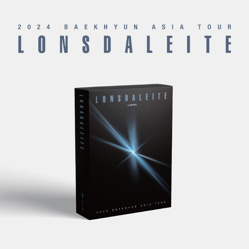 BAEKHYUN - 2024 ASIA TOUR 'Lonsdaleite' in SEOUL DVD [PRE-ORDER]