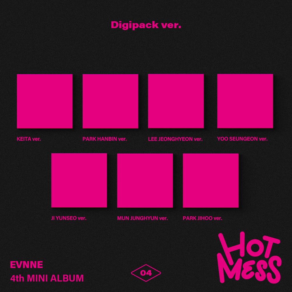 EVNNE - HOT MESS (Digipack Ver.) (Random) [PRE-ORDER]