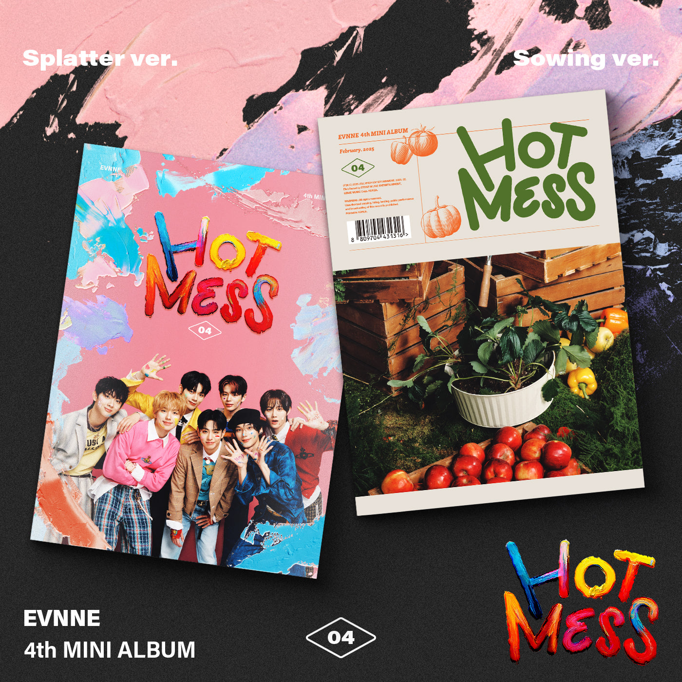 EVNNE - HOT MESS [PRE-ORDER]