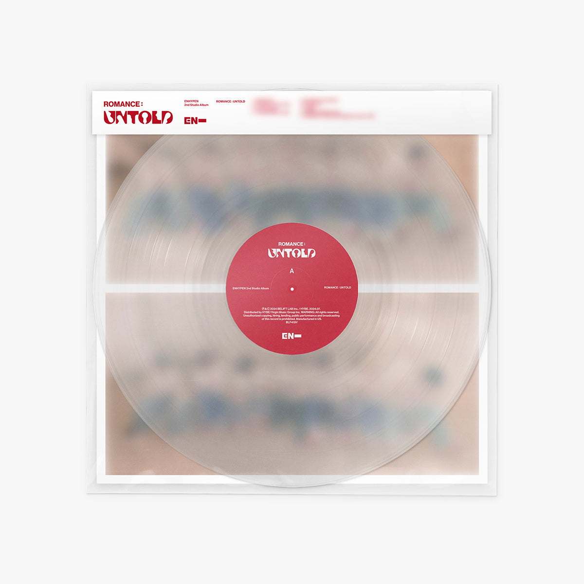 ENHYPEN - ROMANCE : UNTOLD (Vinyl) [PRE-ORDER]