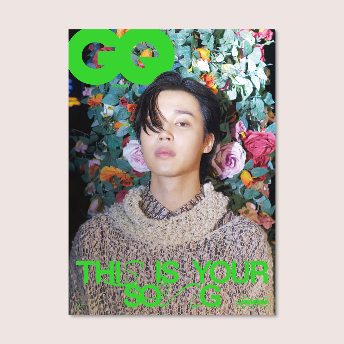 Jimin Vogue Korea 2023 Vol. 1 Photocards 