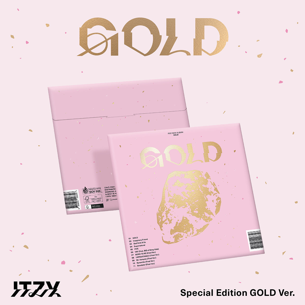 ITZY - GOLD (SPECIAL EDITION) (GOLD Ver.) [PRE-ORDER]