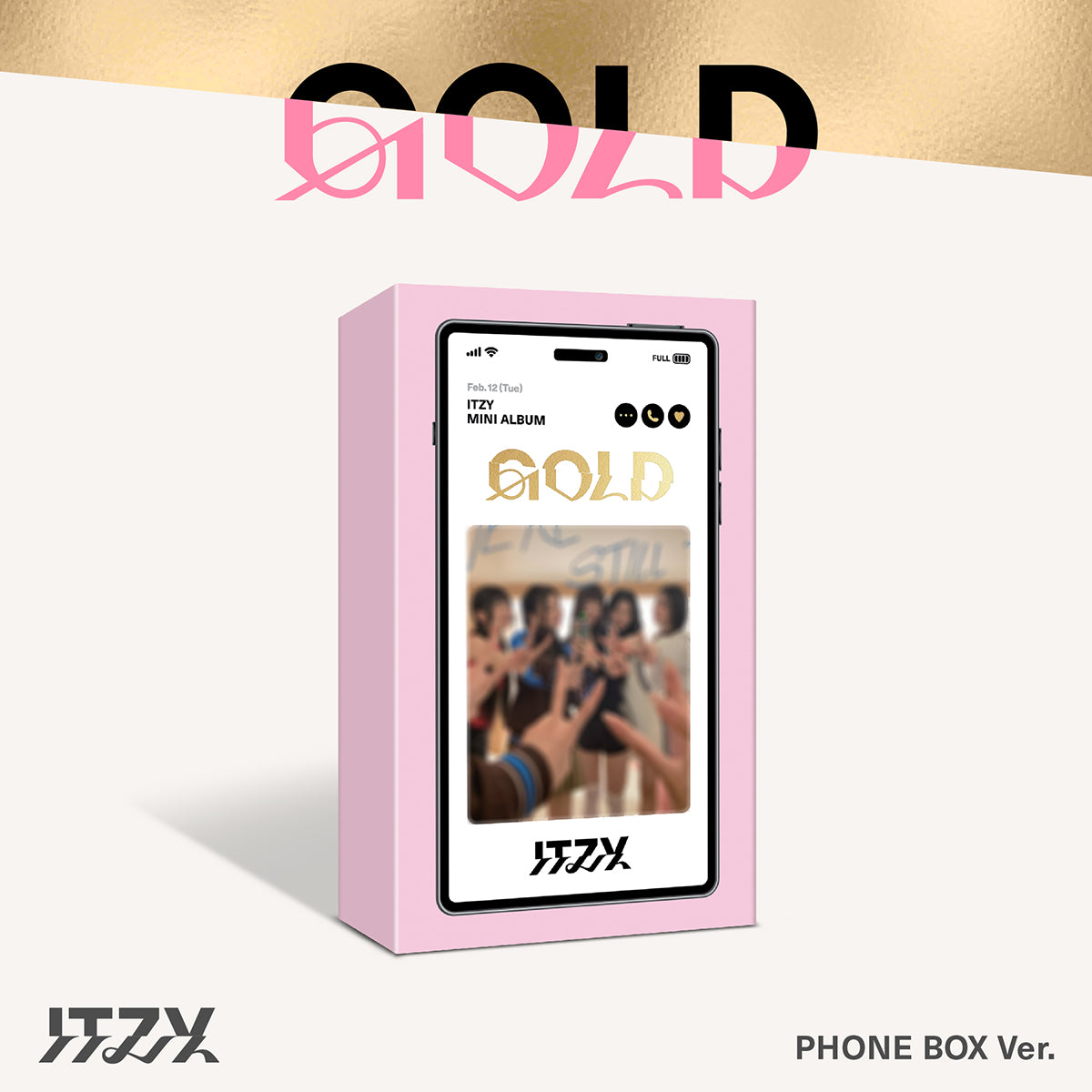 ITZY - GOLD (PHONE BOX ver.) (SPECIAL EDITION)