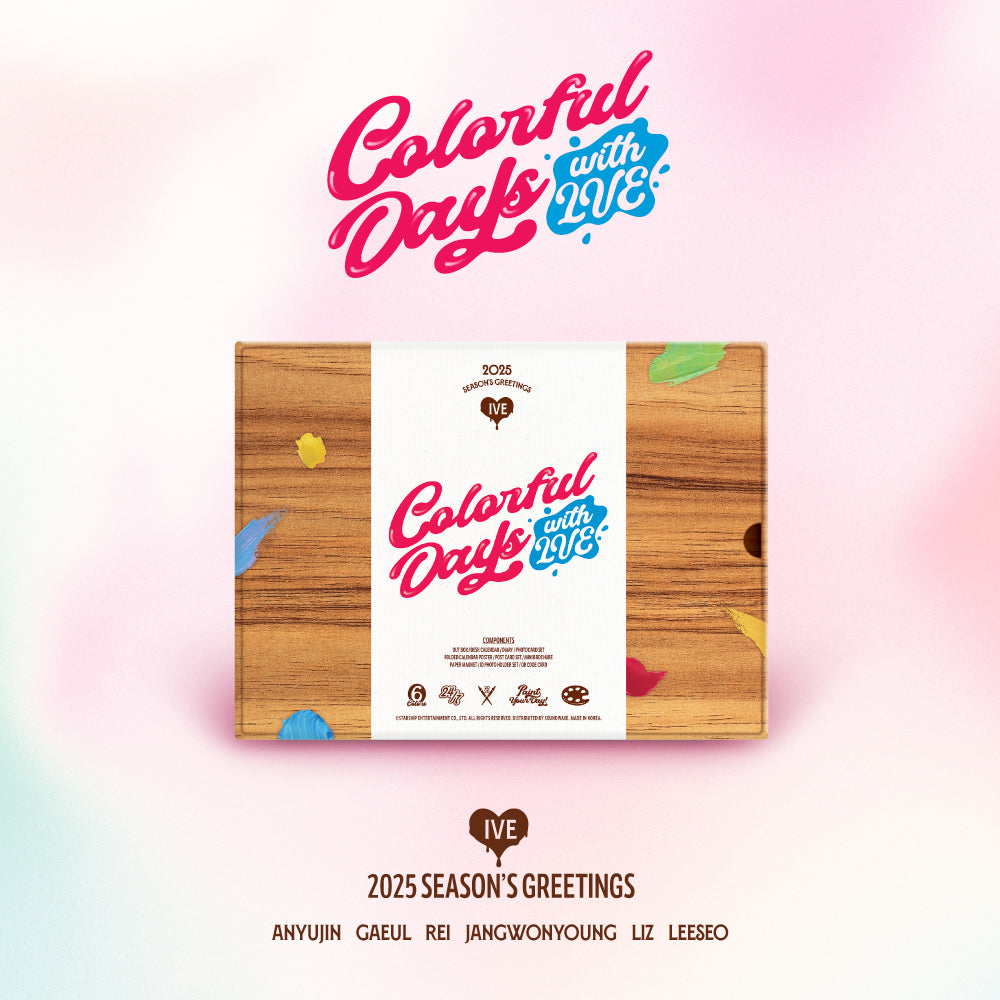 IVE - 2025 SEASON'S GREETINGS [Colorful Days with IVE] [PRE-ORDER]