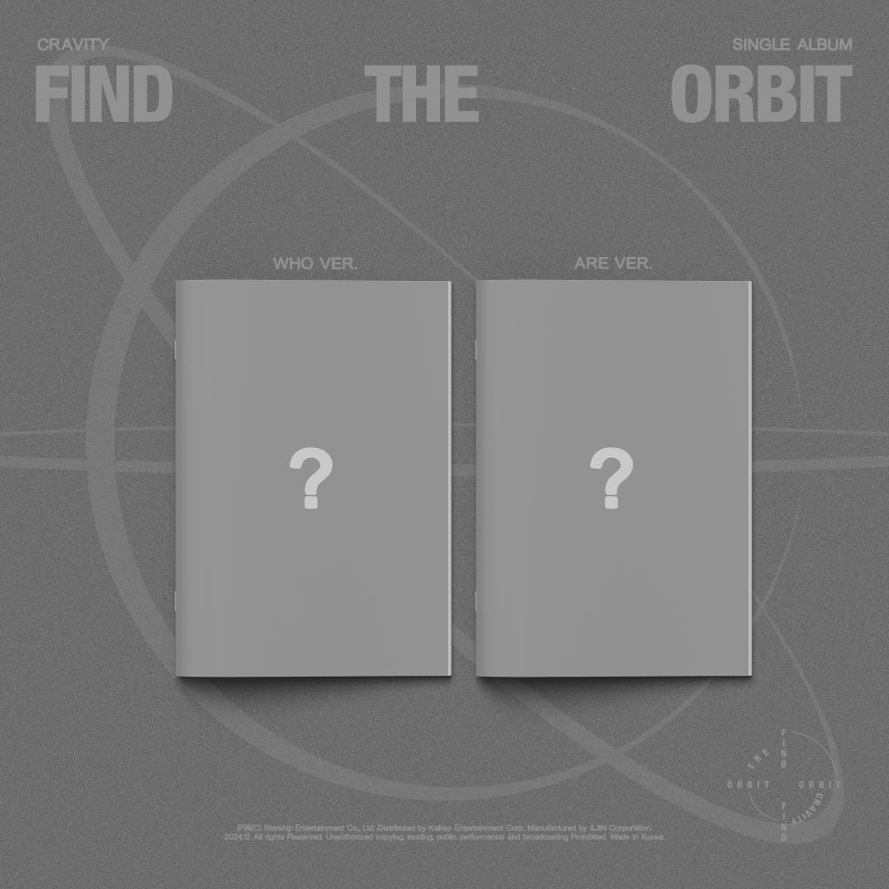 CRAVITY - FIND THE ORBIT (WHO ver. / ARE ver.) (Random) [PRE-ORDER]