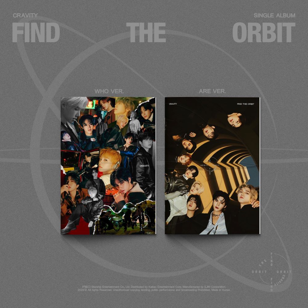 CRAVITY - FIND THE ORBIT (WHO ver. / ARE ver.) (Random) [PRE-ORDER]