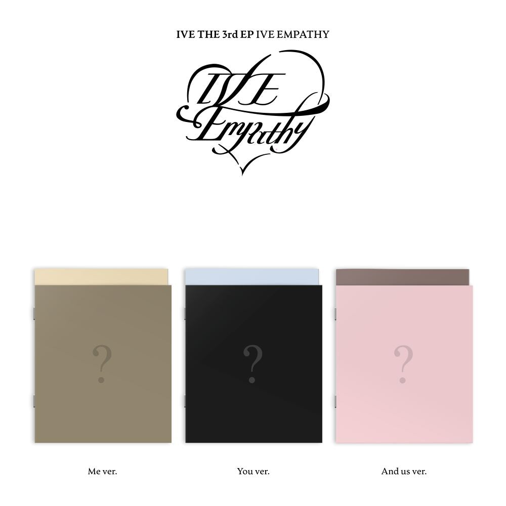 IVE - IVE EMPATHY (Me ver. / You ver. / And us ver.) [PRE-ORDER]