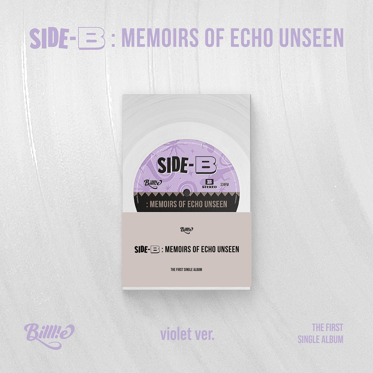 Billlie - side-B : memoirs of echo unseen (POCA ALBUM) [PRE-ORDER]