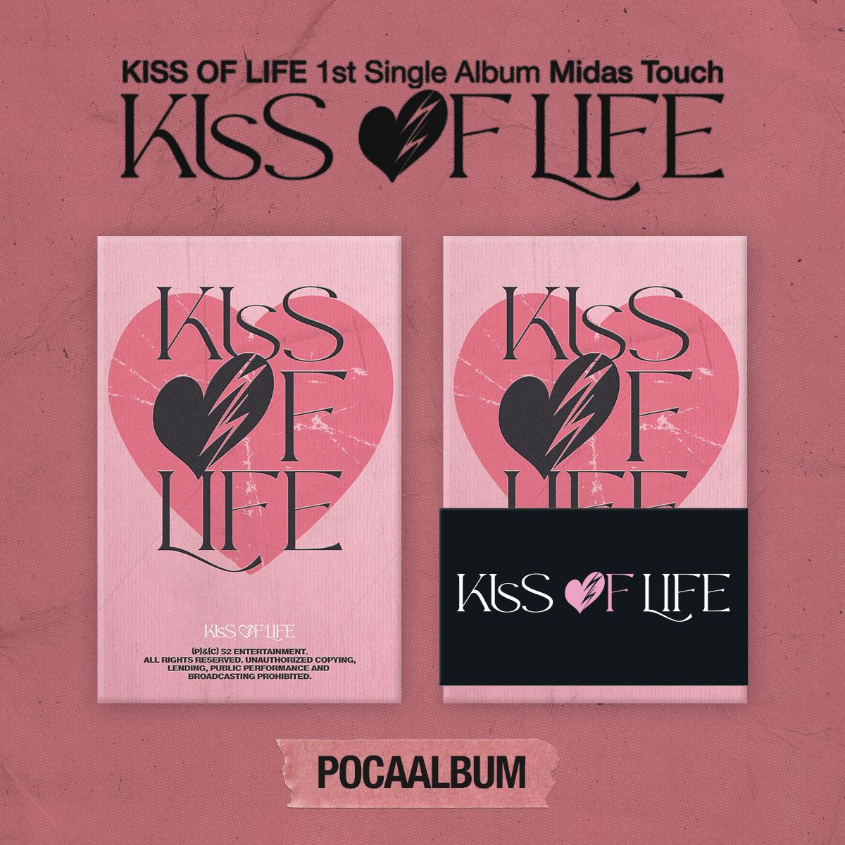 KISS OF LIFE - Midas Touch (POCA ALBUM) [PRE-ORDER]