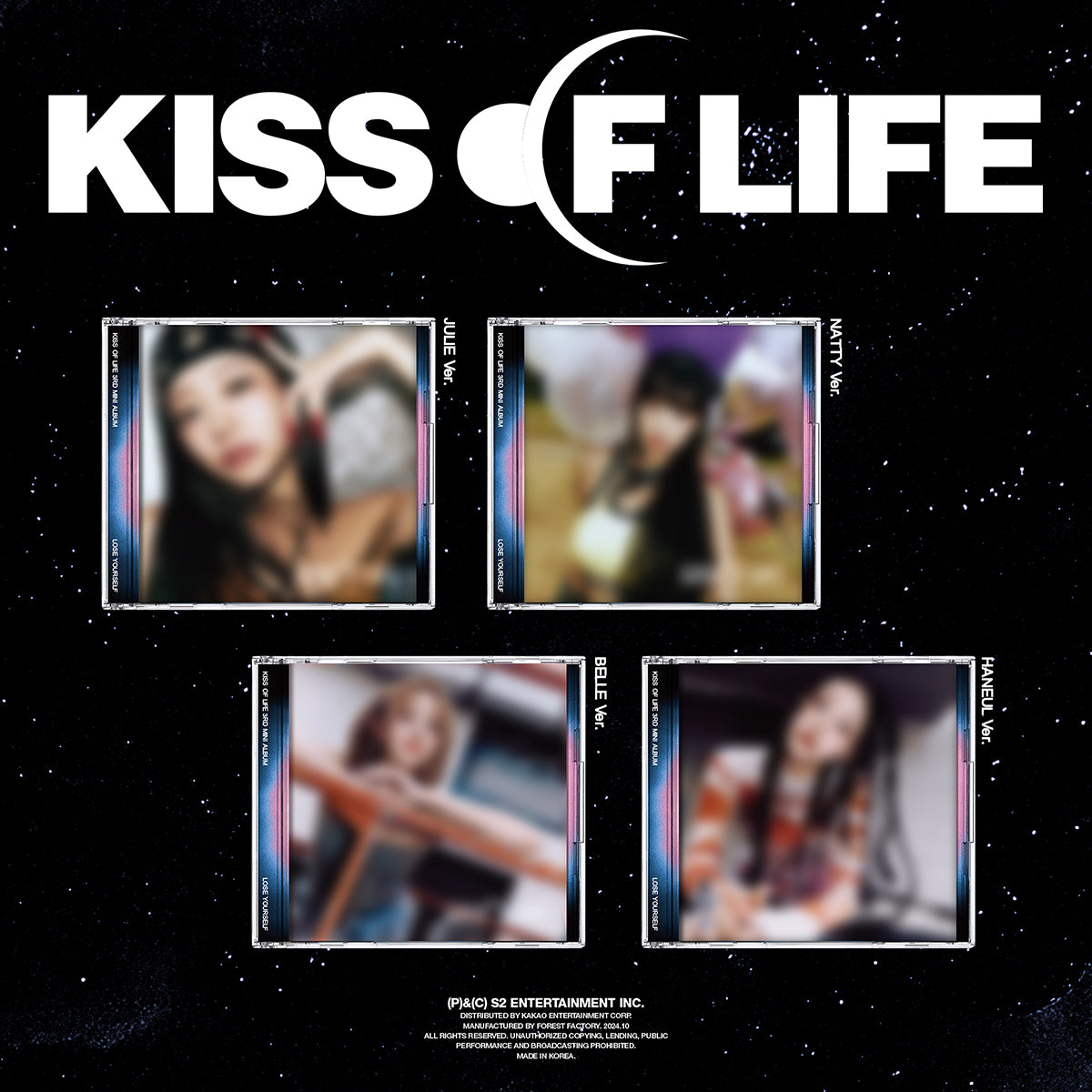 KISS OF LIFE - Lose Yourself (Jewel Ver.) (Random)