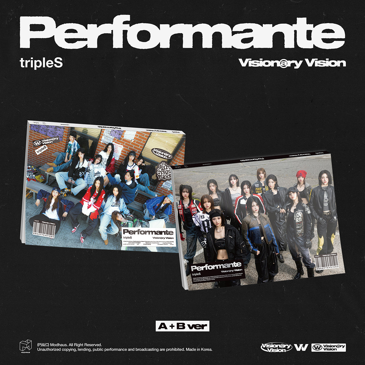 tripleS - Visionary Vision 'Performante' (A ver. / B ver.) (Random)