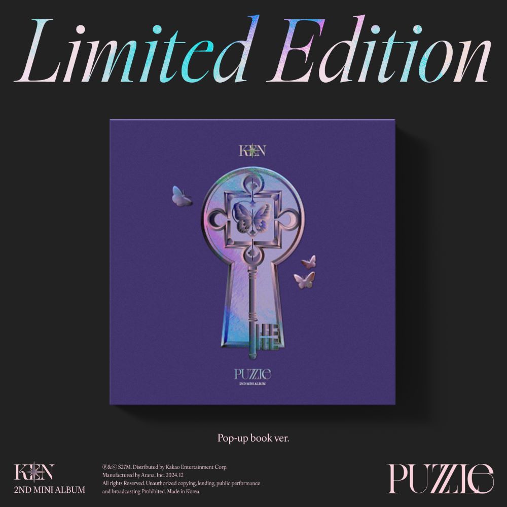 KEN - PUZZLE (Pop-Up Book Ver.) (Limited Edition) [PRE-ORDER]