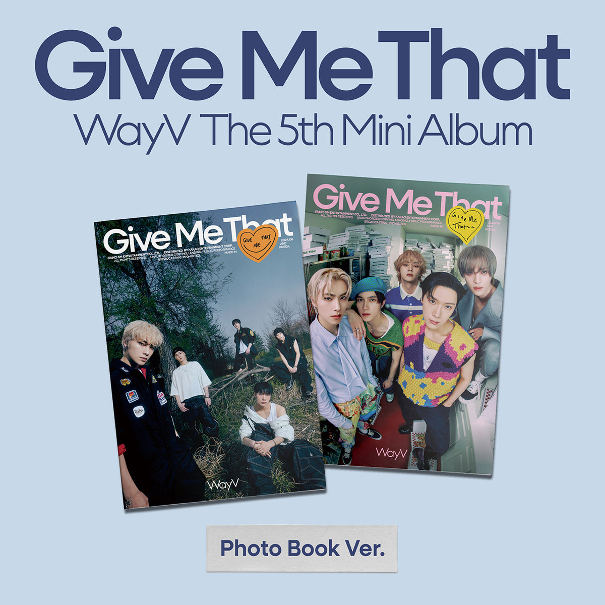 WayV - Give Me That (Photo Book Ver.)