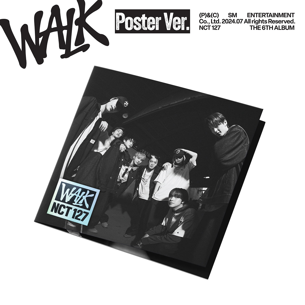 NCT 127 - WALK (Poster Ver.) [PRE-ORDER]