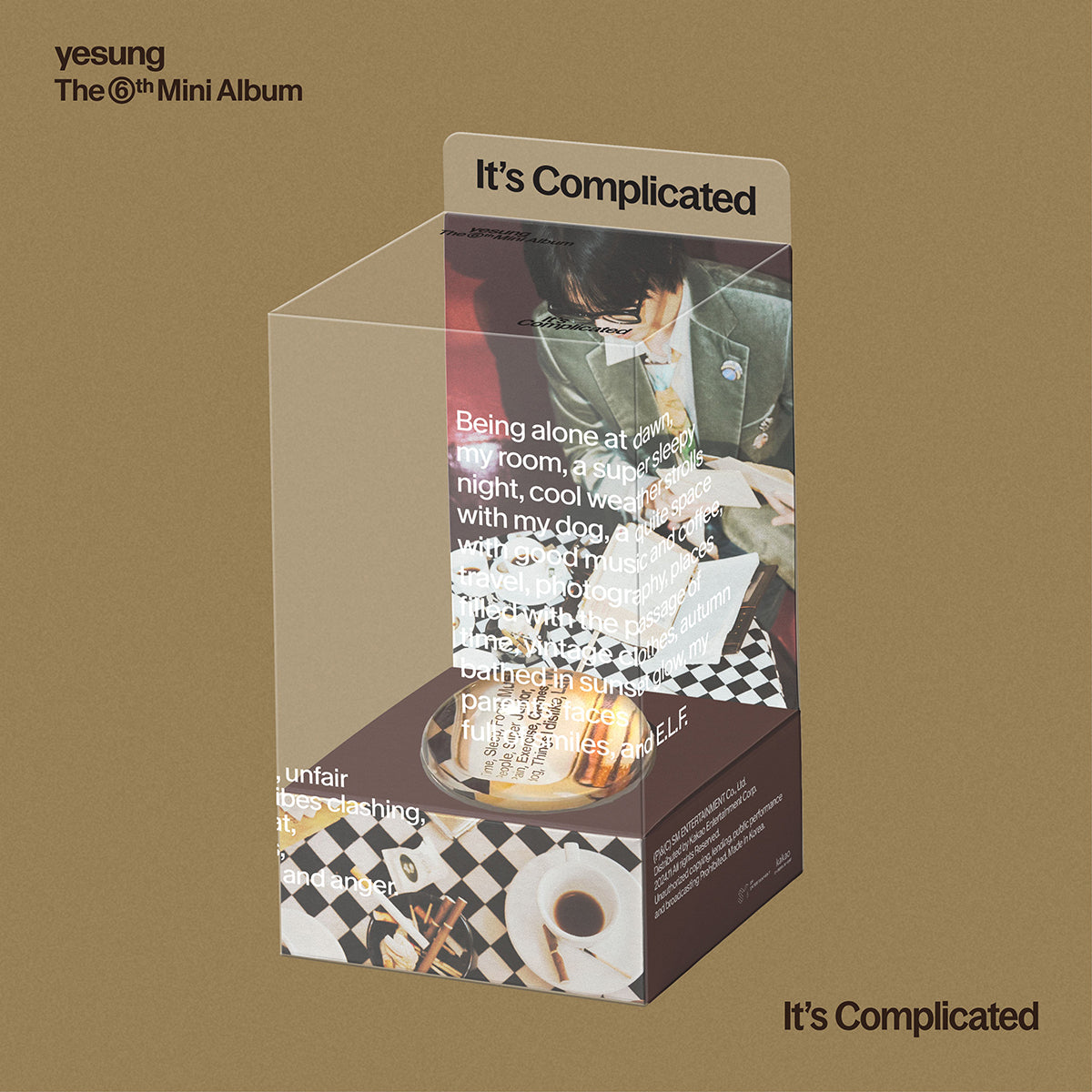 YESUNG (SUPER JUNIOR) - It's Complicated (Special Ver.) [PRE-ORDER]