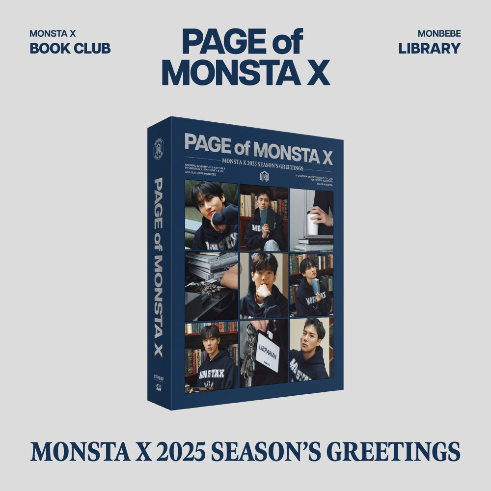 MONSTA X - 2025 SEASON'S GREETINGS [PAGE of MONSTA X] [PRE-ORDER]