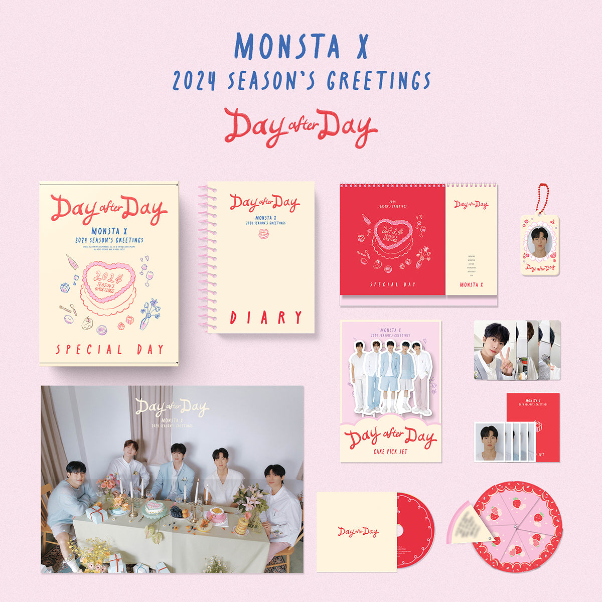 MONSTA X - 2024 SEASON'S GREETINGS [Day after Day] (SPECIAL DAY ver.)